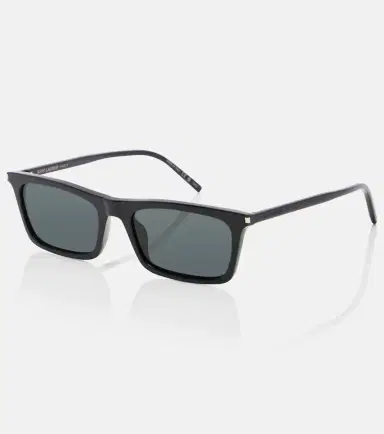 Saint Laurent Corner Angle rectangular sunglasses | Thumbnail 2