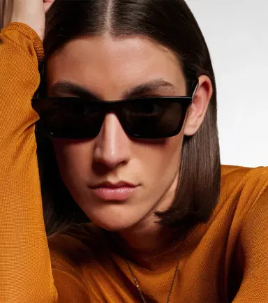Saint Laurent Corner Angle rectangular sunglasses | Thumbnail 5