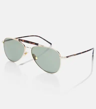 Saint Laurent SL Logo aviator sunglasses | Thumbnail 5