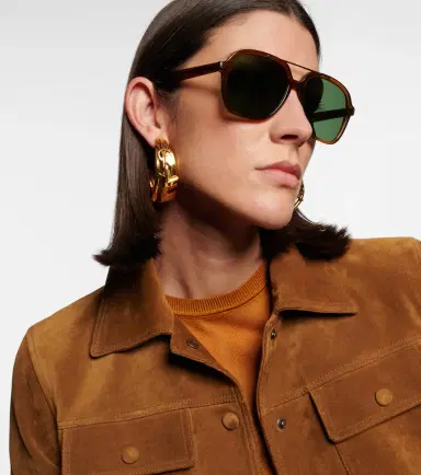 Saint Laurent Corner Angle square sunglasses | Thumbnail 3