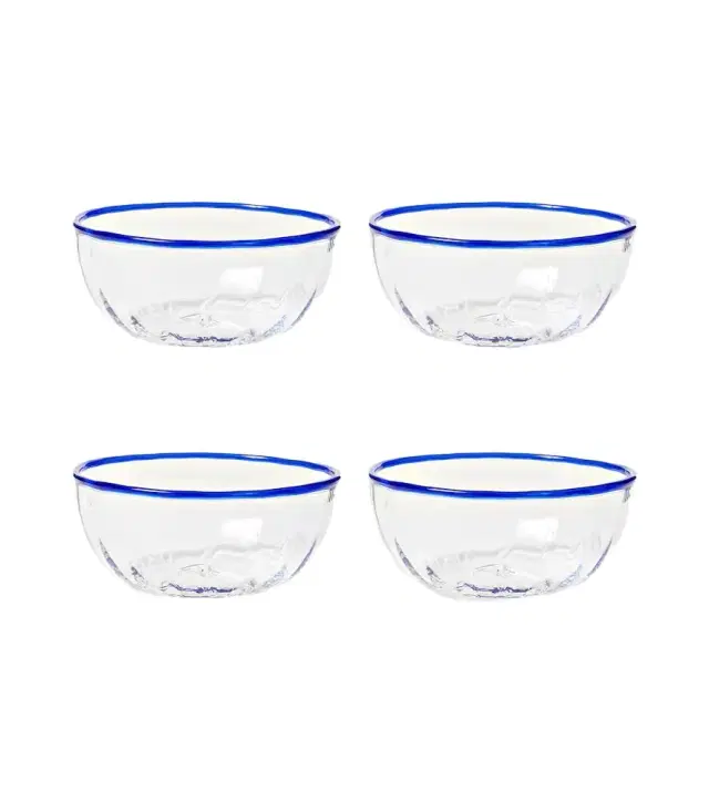 Akua Objects Peter set of 4 glass bowls
