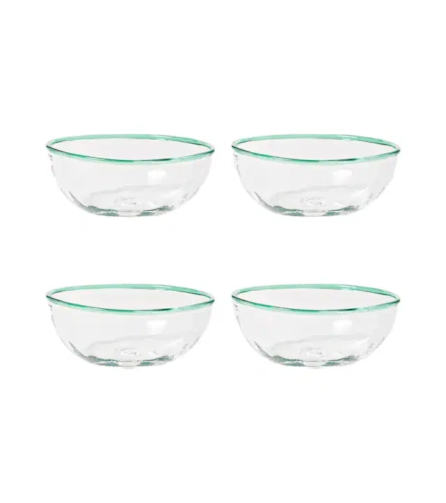 Akua Objects Peter set of 4 glass bowls