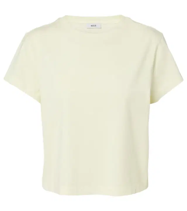 Adine cropped cotton jersey T-shirt