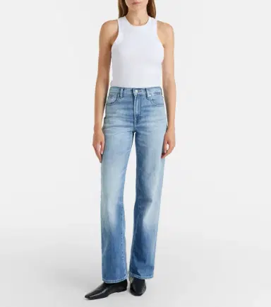 7 For All Mankind Stovepipe straight jeans | Thumbnail 2 7 For All Mankind Stovepipe straight jeans | Thumbnail 2