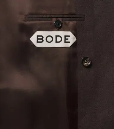 Bode Double-breasted linen blazer | Thumbnail 2 Bode Double-breasted linen blazer | Thumbnail 2
