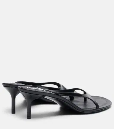 Acne Studios Leather thong sandals | Thumbnail 3 Acne Studios Leather thong sandals | Thumbnail 3