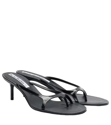 Acne Studios Leather thong sandals | Thumbnail 1 Acne Studios Leather thong sandals | Thumbnail 1