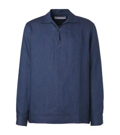 Orlebar Brown Vincent linen shirt | Thumbnail 1