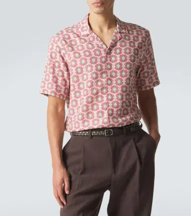 Orlebar Brown Maitan printed shirt | Thumbnail 4