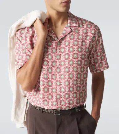 Orlebar Brown Maitan printed shirt | Thumbnail 5