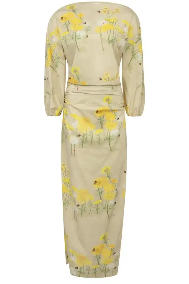 Ezra Dress - Yellow Chamomille Sand