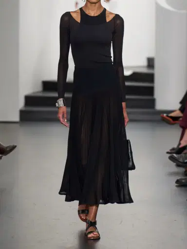 Ralph Lauren Collection Celia Ribbed-knit Midi Skirt | Thumbnail 5 Ralph Lauren Collection Celia Ribbed-knit Midi Skirt | Thumbnail 5