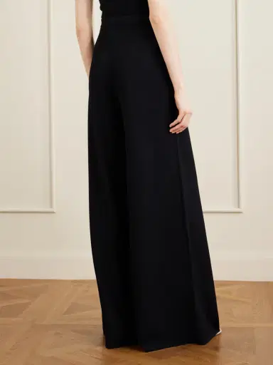 Ralph Lauren Collection Stretch-jersey Mid-rise Wide-leg Pants | Thumbnail 4