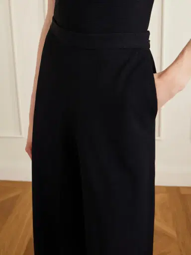 Ralph Lauren Collection Stretch-jersey Mid-rise Wide-leg Pants | Thumbnail 5