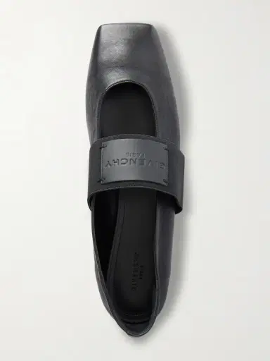Givenchy Logo-appliquéd Leather Ballerina Flats | Thumbnail 6 Givenchy Logo-appliquéd Leather Ballerina Flats | Thumbnail 6