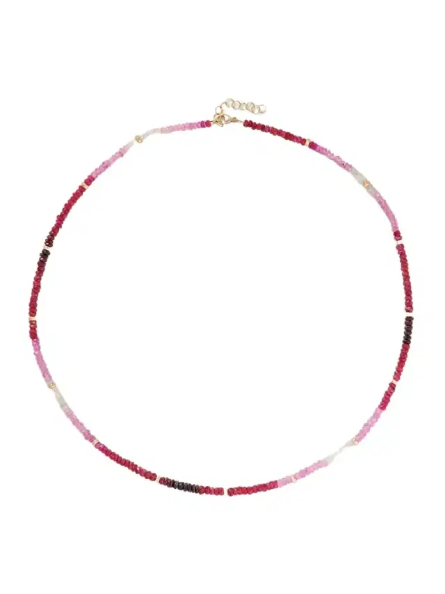 JIA JIA Arizona 14-karat Gold Ruby Necklace