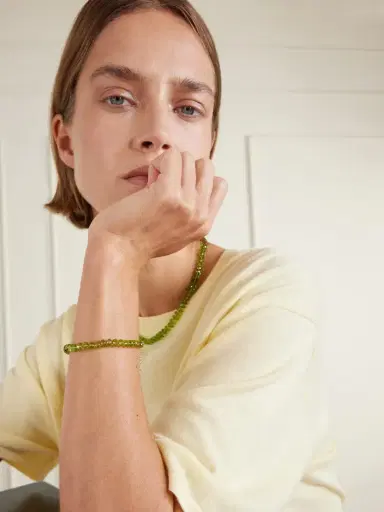 JIA JIA Oracle 14-karat Gold Peridot Bracelet | Thumbnail 2