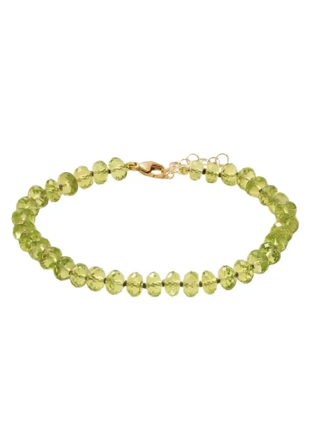 JIA JIA Oracle 14-karat Gold Peridot Bracelet
