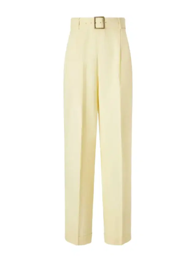 Polo Ralph Lauren Belted Linen Wide-leg Pants