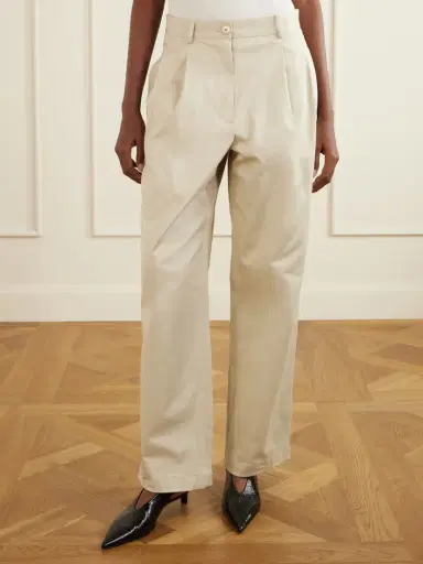 The Frankie Shop Norstrand Cotton-blend Wide-leg Pants | Thumbnail 3