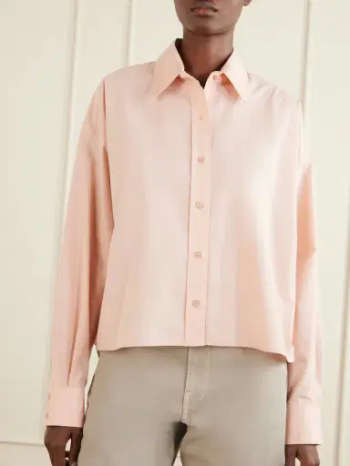The Frankie Shop Arlen Cotton Shirt | Thumbnail 3 The Frankie Shop Arlen Cotton Shirt | Thumbnail 3