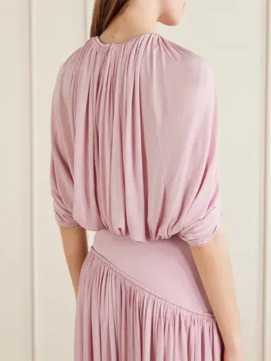 Zimmermann Alchemy Cape-effect Draped Crepe Blouse | Thumbnail 3