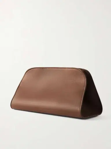 The Row Peggy Leather Clutch | Thumbnail 4