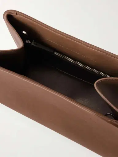 The Row Peggy Leather Clutch | Thumbnail 6