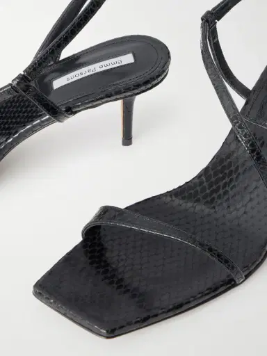 Emme Parsons Delicat Lizard-effect Leather Sandals | Thumbnail 5 Emme Parsons Delicat Lizard-effect Leather Sandals | Thumbnail 5