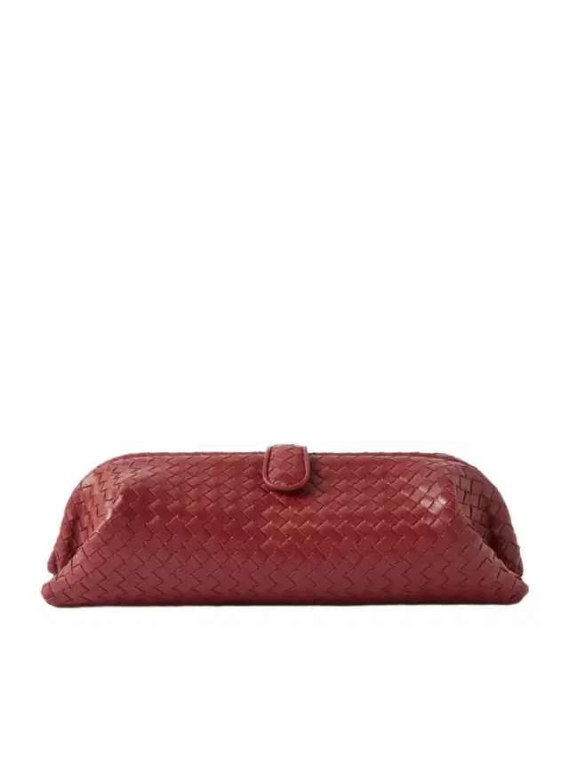 Lauren 1979 Intrecciato Leather Clutch