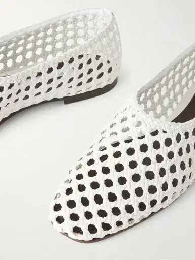 Emme Parsons High Throat Woven Leather Ballet Flats | Thumbnail 5 Emme Parsons High Throat Woven Leather Ballet Flats | Thumbnail 5