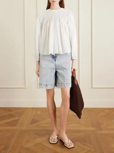 Emme Parsons Meta Suede Thong Sandals | Thumbnail 4 Emme Parsons Meta Suede Thong Sandals | Thumbnail 4
