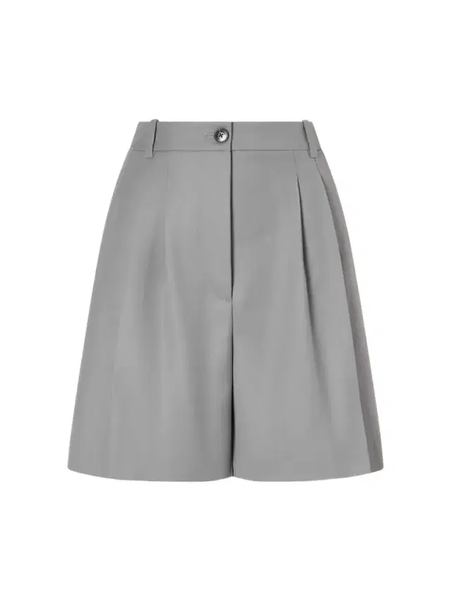 Anine Bing Brice Pleated Wool-blend Shorts