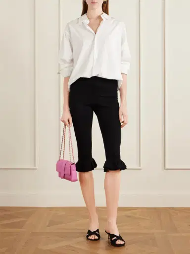 Jacquemus e Playa Ruffled Jersey Shorts | Thumbnail 2 Jacquemus e Playa Ruffled Jersey Shorts | Thumbnail 2