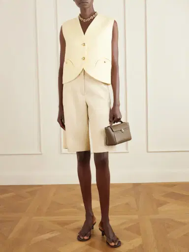 Savette Symmetry Trapeze Pochette Leather Tote | Thumbnail 3