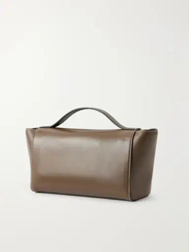 Savette Symmetry Trapeze Pochette Leather Tote | Thumbnail 4
