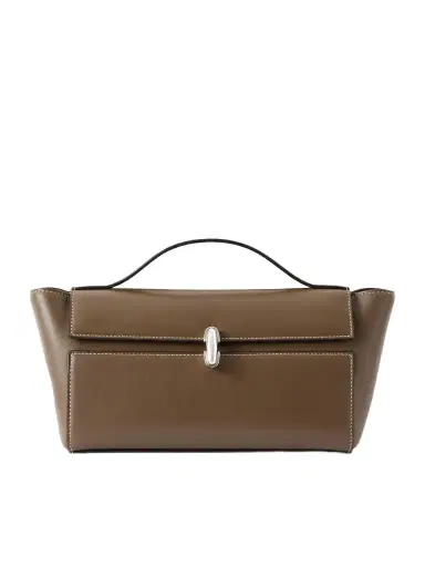 Savette Symmetry Trapeze Pochette Leather Tote | Thumbnail 1