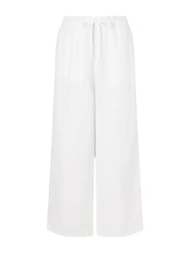 James Perse Linen Straight-leg Pants