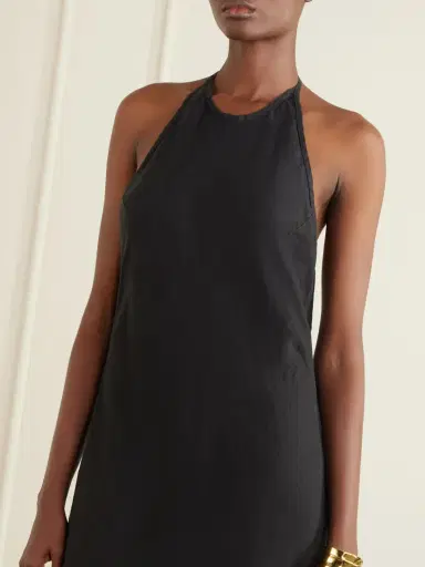 James Perse Linen Midi Dress | Thumbnail 4 James Perse Linen Midi Dress | Thumbnail 4