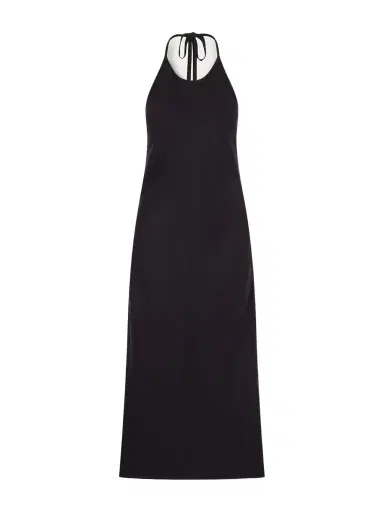 James Perse Linen Midi Dress | Thumbnail 1 James Perse Linen Midi Dress | Thumbnail 1