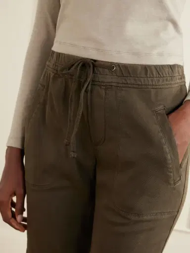 James Perse Cotton-blend Twill Track Pants | Thumbnail 4 James Perse Cotton-blend Twill Track Pants | Thumbnail 4