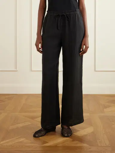James Perse Linen Wide-leg Pants | Thumbnail 3 James Perse Linen Wide-leg Pants | Thumbnail 3