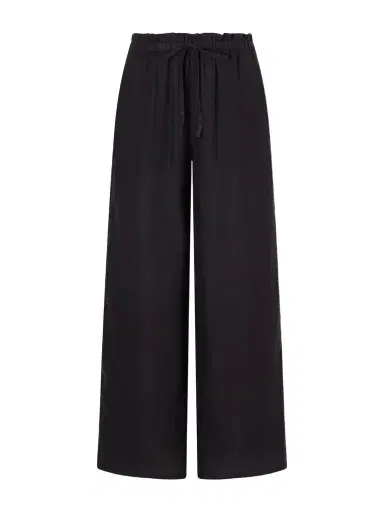 James Perse Linen Wide-leg Pants | Thumbnail 1