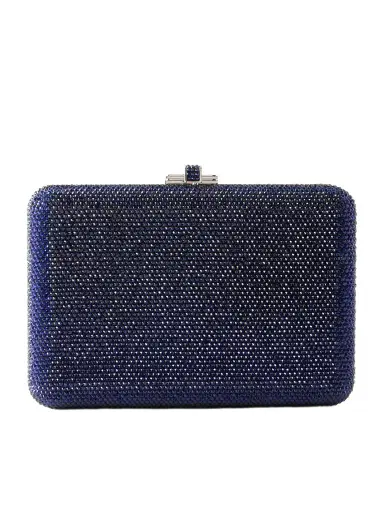 Judith Leiber Couture Slim Slide Crystal-embellished Silver-tone Clutch | Thumbnail 1 Judith Leiber Couture Slim Slide Crystal-embellished Silver-tone Clutch | Thumbnail 1