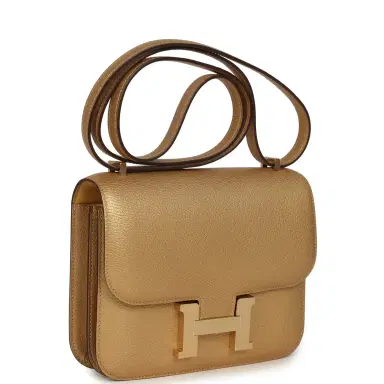 HERMÈS Hermes Constance 18 Dore Chevre Chamkilight Permabrass Hardware | Thumbnail 2 HERMÈS Hermes Constance 18 Dore Chevre Chamkilight Permabrass Hardware | Thumbnail 2