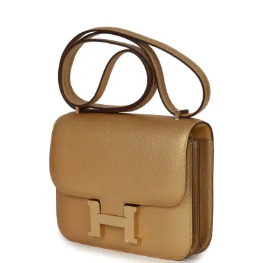 HERMÈS Hermes Constance 18 Dore Chevre Chamkilight Permabrass Hardware | Thumbnail 5 HERMÈS Hermes Constance 18 Dore Chevre Chamkilight Permabrass Hardware | Thumbnail 5