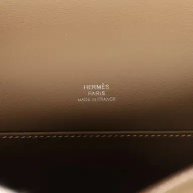 HERMÈS Hermes Kelly Pochette Etoupe Swift Palladium Hardware | Thumbnail 7 HERMÈS Hermes Kelly Pochette Etoupe Swift Palladium Hardware | Thumbnail 7