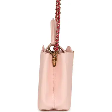 Louis Vuitton Louis Vuitton X Takashi Murakami Panda Capucines BB Opal Pink Taurillon Leather Gold Hardware | Thumbnail 3