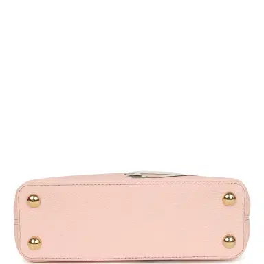 Louis Vuitton Louis Vuitton X Takashi Murakami Panda Capucines BB Opal Pink Taurillon Leather Gold Hardware | Thumbnail 6