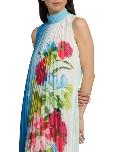Elie Tahari Women's The Reilley Bloom Maxi Dress - Bloom Print - Size XL | Thumbnail 6